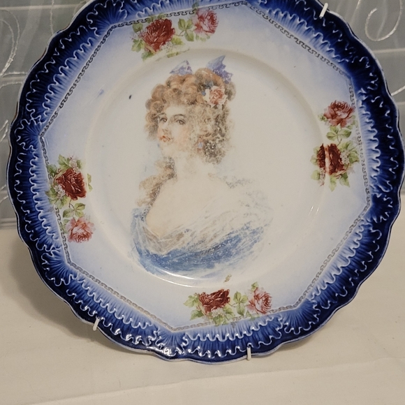 ❤ ANTIQUE PORCELAIN PLATE - Picture 3 of 15